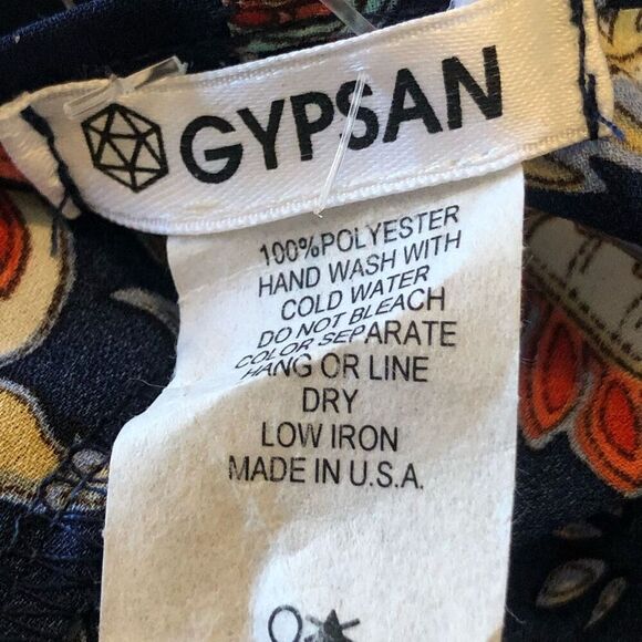 NEW Gypsan Lace Inset Kimono Style Top/jacket Size S/M Boho, Gypsy, Hippie - Picture 5 of 10